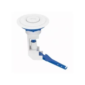 Botão Acionamento Superior 2 em 1 Caixa Acoplada Branco - Blukit