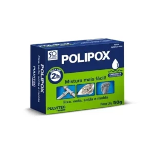 Massa Epóxi Polyepox 50 Gramas - Pulvitec