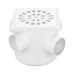 Caixa Sifonada Quadrada 100 X 100 X 40mm - Herc