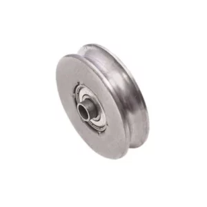 Roldana Ferro Maciça  80mm Tipo U (redonda) 1/2" Bucha - Ferrosul