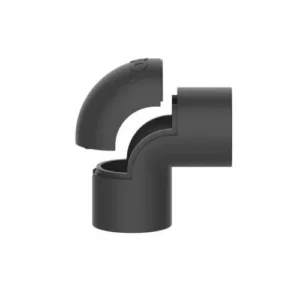 Conector Curvo B 3/4" Preto - Inpol