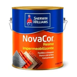 Resina Impermeabilizante Novacor Incolor - Galão 3,6 Litros - Sw - Imagem 1