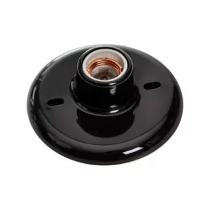 Soquete Plafon Preto - Opl