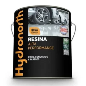 Resina Alta Performance Cinza Claro (201) - Galão 3,6 Litros - Hydronorth