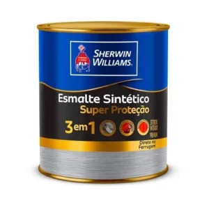 Tinta Esmalte Super Proteção Amarelo Ouro - 900ml - Sw