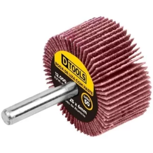 Roda de Lixa com Haste 50 X 25mm Grão 50 - Dtools