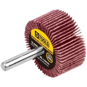 Roda de Lixa com Haste 50 X 25mm Grão 100 - Dtools