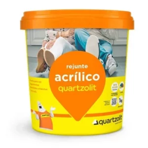 Rejunte Acrílico Marrom Tabaco 1kg - Quartzolit