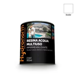 Resina Acqua Multiuso Incolor Fosca - 900ml - Hydronorth