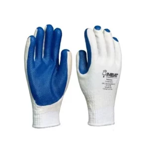 Luva Vulcanizada Azul 9 (g) - Imbat