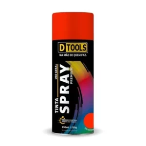Spray Premium Uso Geral Vermelho 350ml - Dtools - Imagem 1