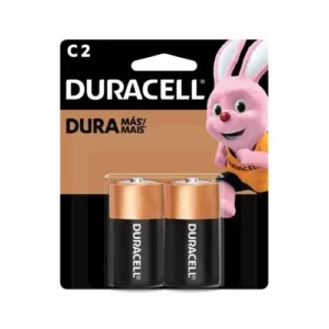 Pilha Alcalina C Média 2un - Duracell - Imagem 1