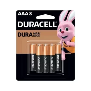 Pilha Alcalina Aaa  8un - Duracell