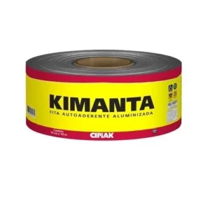 Fita Asfáltica Aluminizada 10cm X 10 Metros - Ciplak