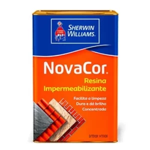 Resina Impermeabilizante Novacor Incolor - Lata 18 Litros - Sw