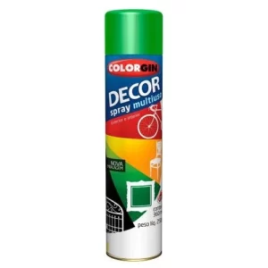 Spray Decor Multiuso Metálico Verde Amazonas (874) - Colorgin - Imagem 1
