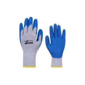 Luva em Algodao C/latex Azul N.09 Volk - 16809 - Imagem 1