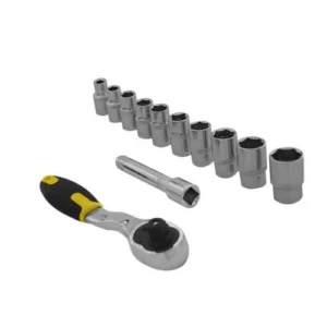 Jogo de Soquete 1/2 12pcs Crv Dtools - 13343 - Imagem 1