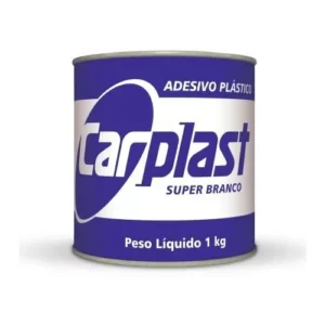 Massa Plastica 1kg Cinza Carplast - Imagem 1