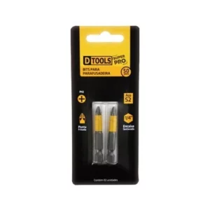 Bits Ph2 2pcs 50mm Super Pro Dtools - 22231 - Imagem 1