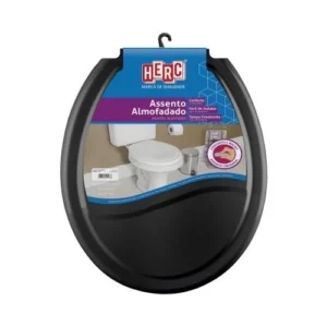 Herc Assento Almofadado Prime Preto - 2392
