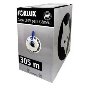 Fio Cabo Rede (cftv) Azul Foxlux