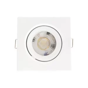 Spot Led Quadrado 7w 6500k Biv Durax