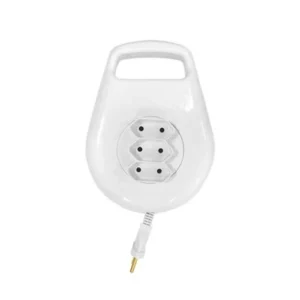 Extensao 5m Enrolavel Cabo Pp 3 Tomadas Ilumi - Imagem 1