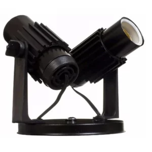 Spot 2 Lamp E27 Preto Extraluz
