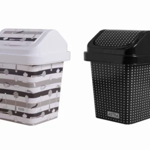 Lixeira Quadrada Decorada Basc 3,2 Lt Astra