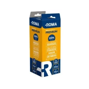 Rolo 23cm Natural Premium Roma - Imagem 1