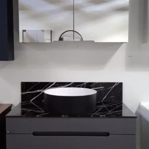 Kit Balcao Mazzu 80cm Jazz C/tampo Vidro - Imagem 1