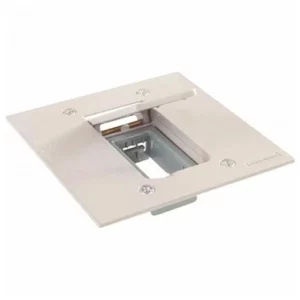 Tomada Piso Tampa 4 X 4 1 Modulo Liz Tramontina