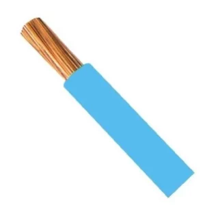 Fio Flexivel  4mm Azul   Rolo 100m