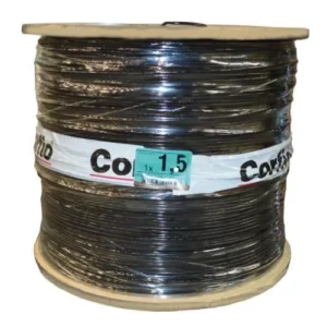 Fio Flexivel Corfio/sil  2.5mm Bobina 900m Preto 107pt