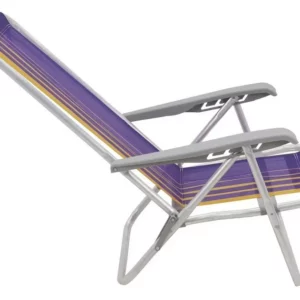 Cadeira 4 Posicao Bali Roxo/amarelo - Imagem 4