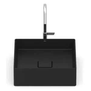 Cuba Apoio 35x35 T4 Terra Matte Black Roca - Imagem 3