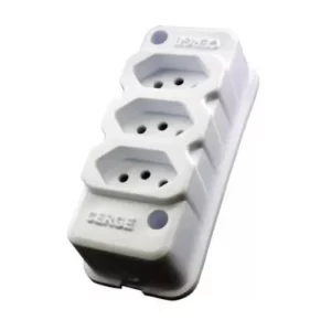 Tomada Barra 2p+t C/ 3 Tomadas 20a