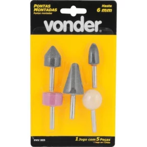 Jogo Ponta Montada 5pçs Pmv005 Vonder - Imagem 2