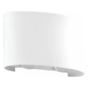 Arandela Lia Branca Led Sobrepor 4w 3000k G Light