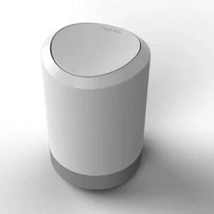 Lixeira C/ Tampa Click P/ Banheiro 5l Branca Pratk