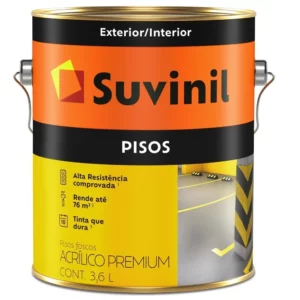 Tinta Piso Concreto Puro 3,6l Suvinil - Imagem 1