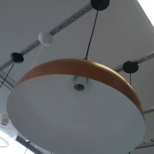 Pendente Aluminio Gota 45cm Cores 441/45 Itamonte - Imagem 1