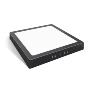 Painel Led Sobrepor 24w 6000k Preto