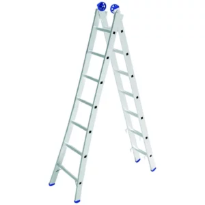 Escada Extensivel Aluminio Mor 2x7 Alcança Até 3,65m 5203 - Imagem 1