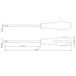 Chave Fenda Philips 1/4 X 5 Tramontina 41505/029 - Imagem 4