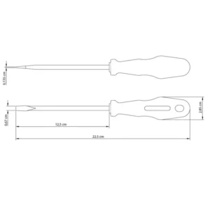 Chave Fenda 1/4 X 5 Tramontina 41500/031 - Imagem 6