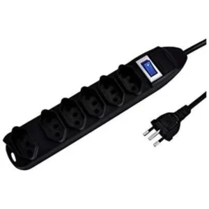 Filtro de Linha 6 Tomada Preto