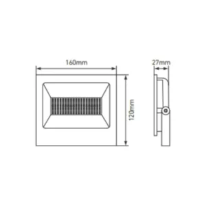 Refletor Led 100w Cristallux - Imagem 3