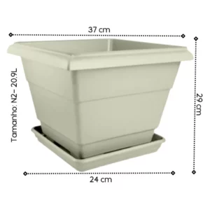 Floreira 02 Marmore - Imagem 2
